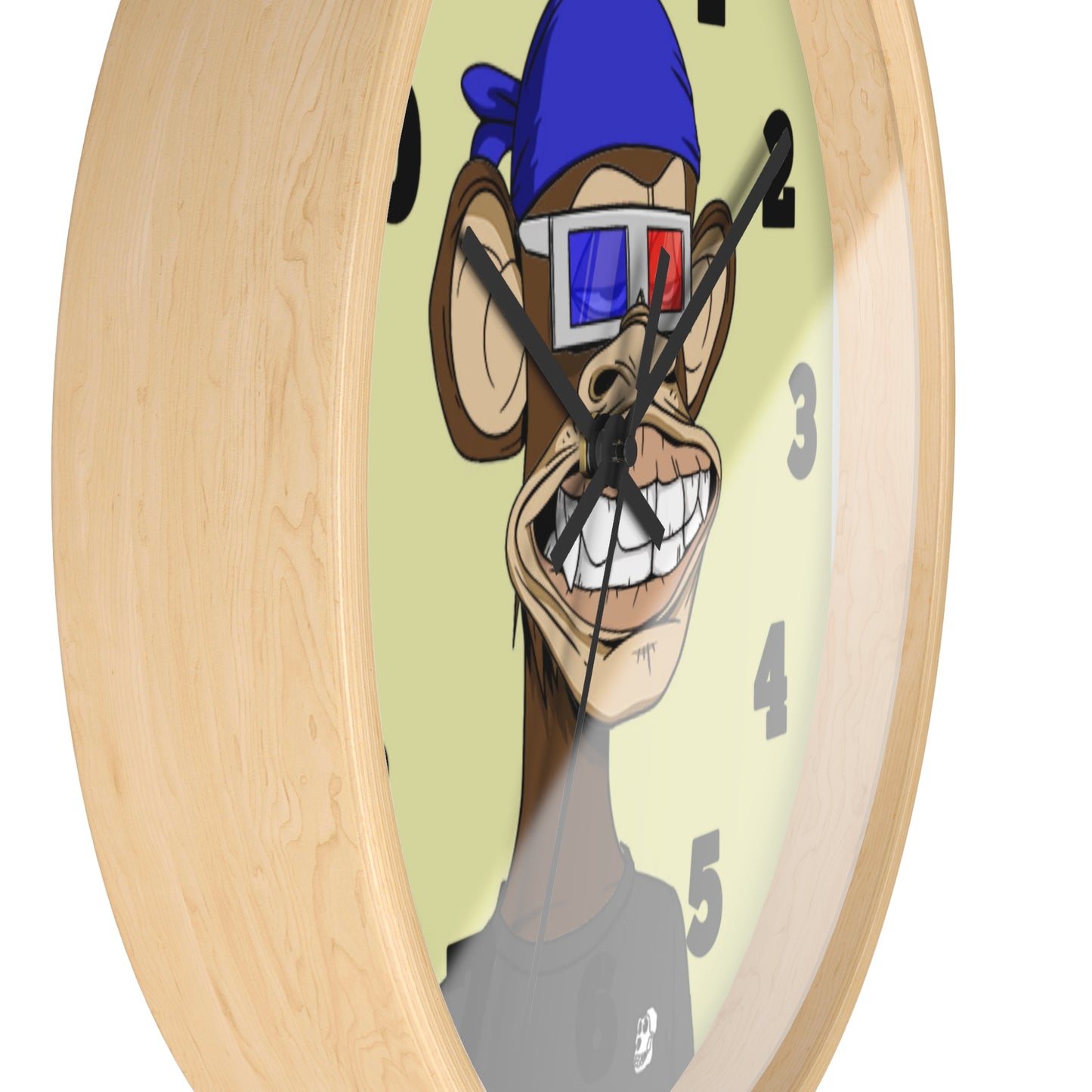 Fun & Quirky Wall Clock with Unique Design, Perfect for Home Decor, Gifts for Him, Funny Gift Ideas, Kids Room, Party Decorations