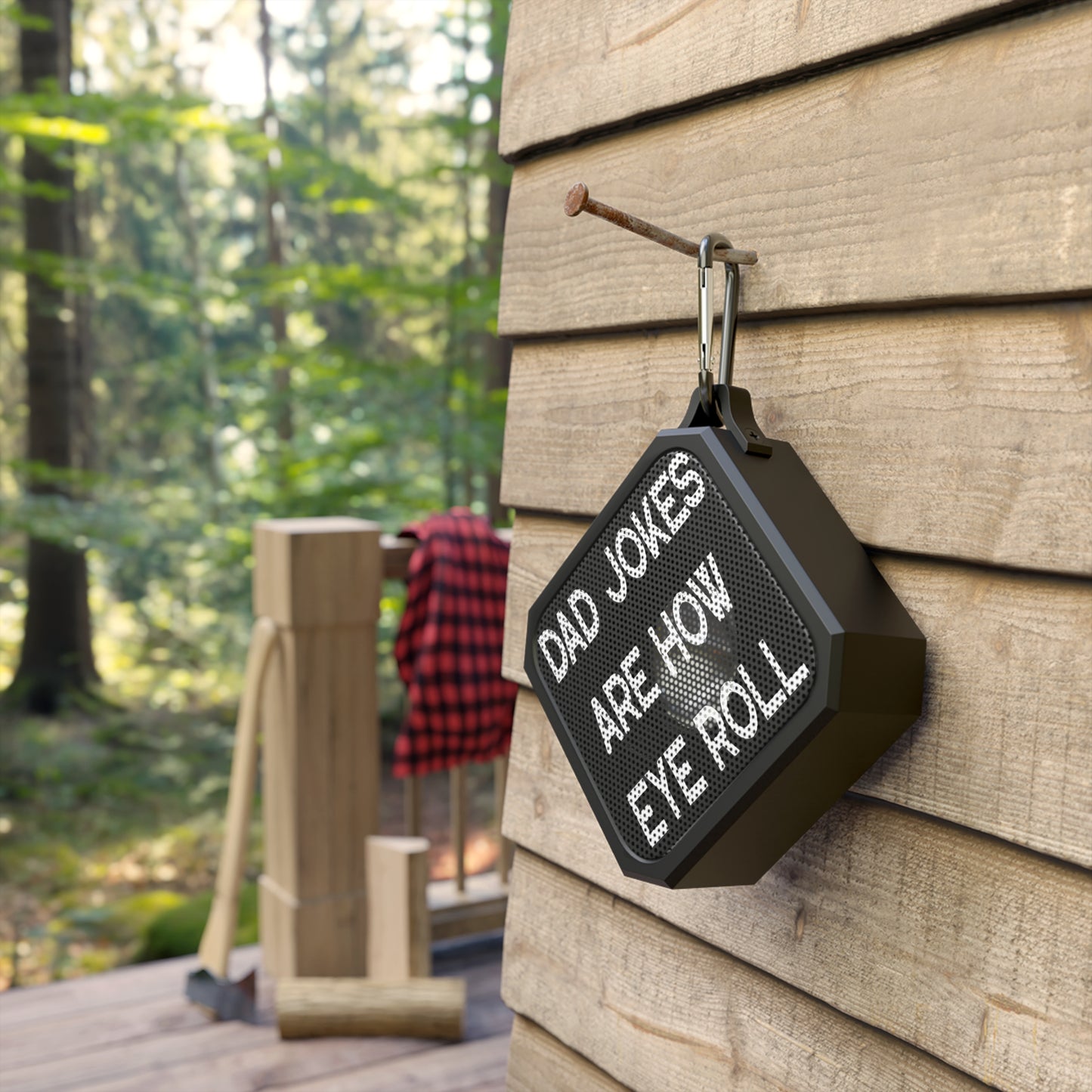 Funny Fathers Day Gift, Dad Jokes Are How Eye Roll, Funny Dad Blackwater Outdoor Bluetooth Speaker, Dad To Be Gift, Dad Jokes, Father's Day
