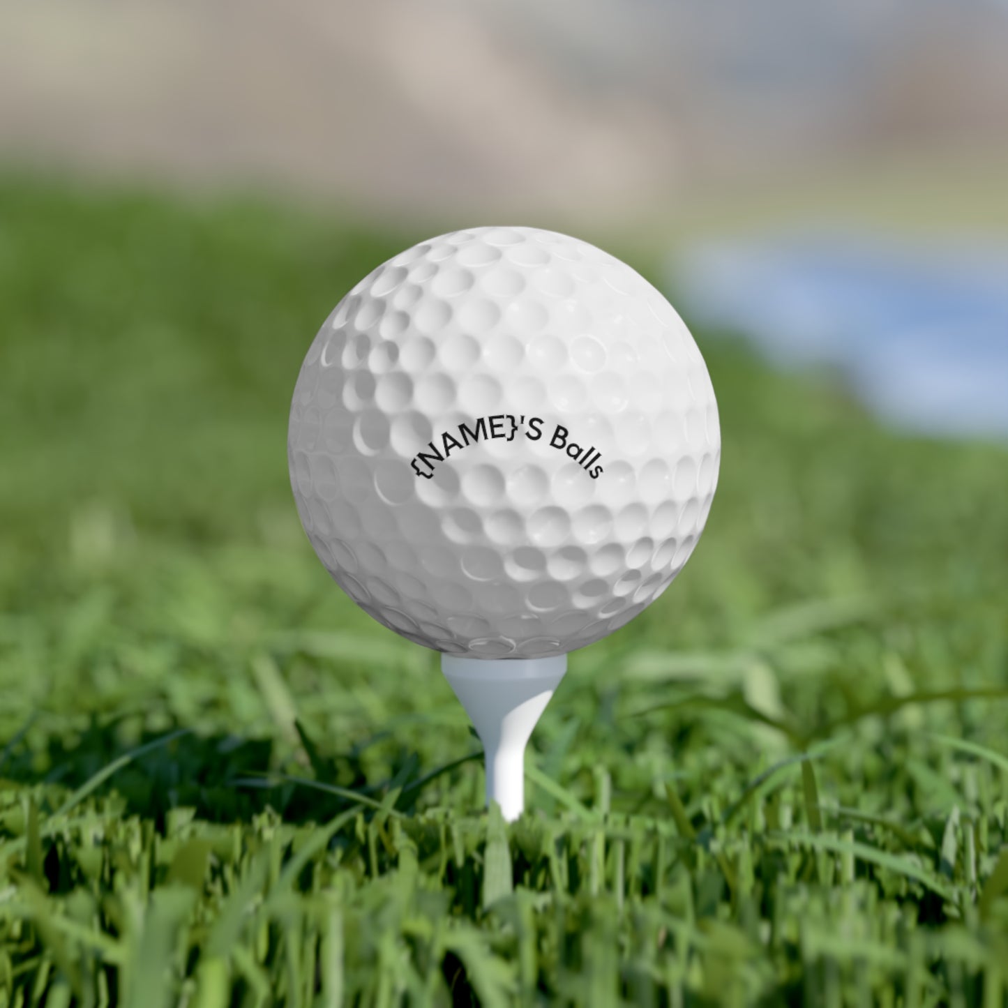 Personalized Golf Balls, Custom Name Golf Balls, Unique Gifts for Golfers, Golfing Accessories, Father's Day Golf Gift