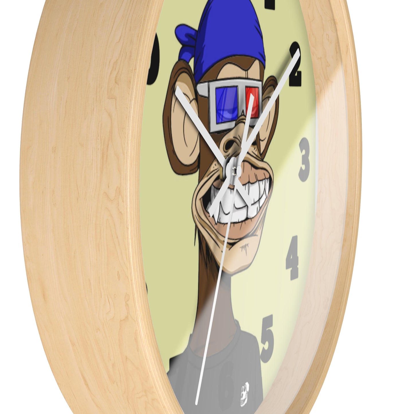 Fun & Quirky Wall Clock with Unique Design, Perfect for Home Decor, Gifts for Him, Funny Gift Ideas, Kids Room, Party Decorations