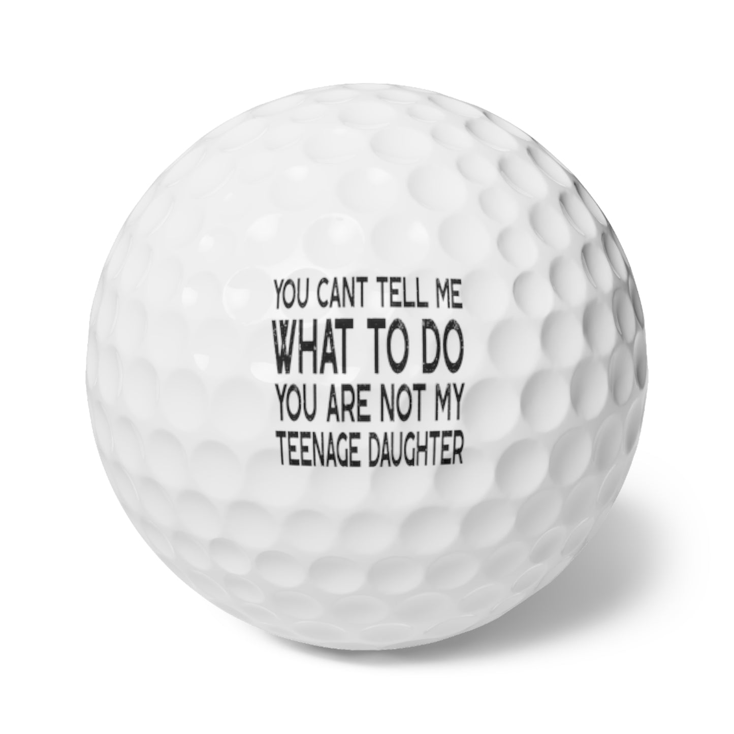 Humorous Golf Balls Set, Funny Gift for Golfers, Dad's Day Golf Accessories, Unique Golf Balls for Teenagers, Golf Gifts for Him