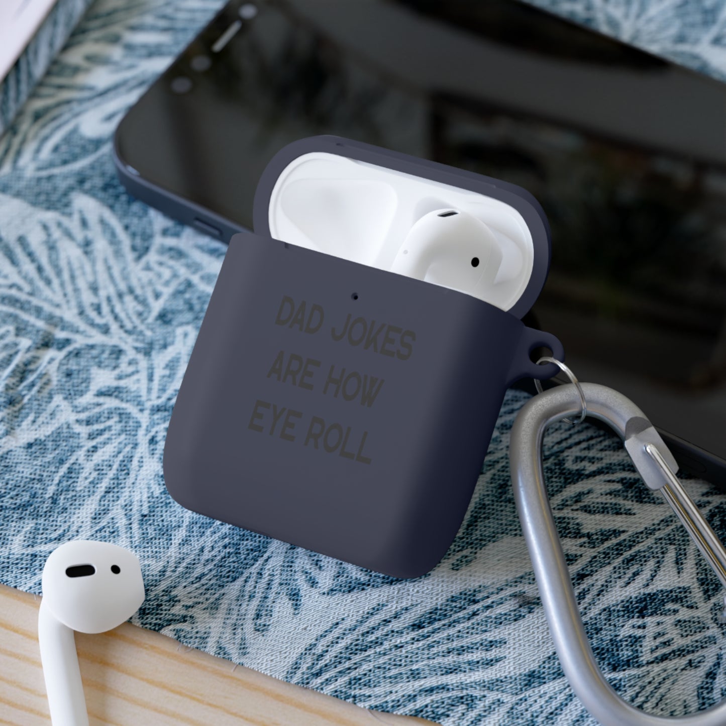 Funny Fathers Day Gift, Dad Jokes Are How Eye Roll, Funny Dad AirPods and AirPods Pro Case Cover, Dad To Be Gift, Dad Jokes, Father's Day