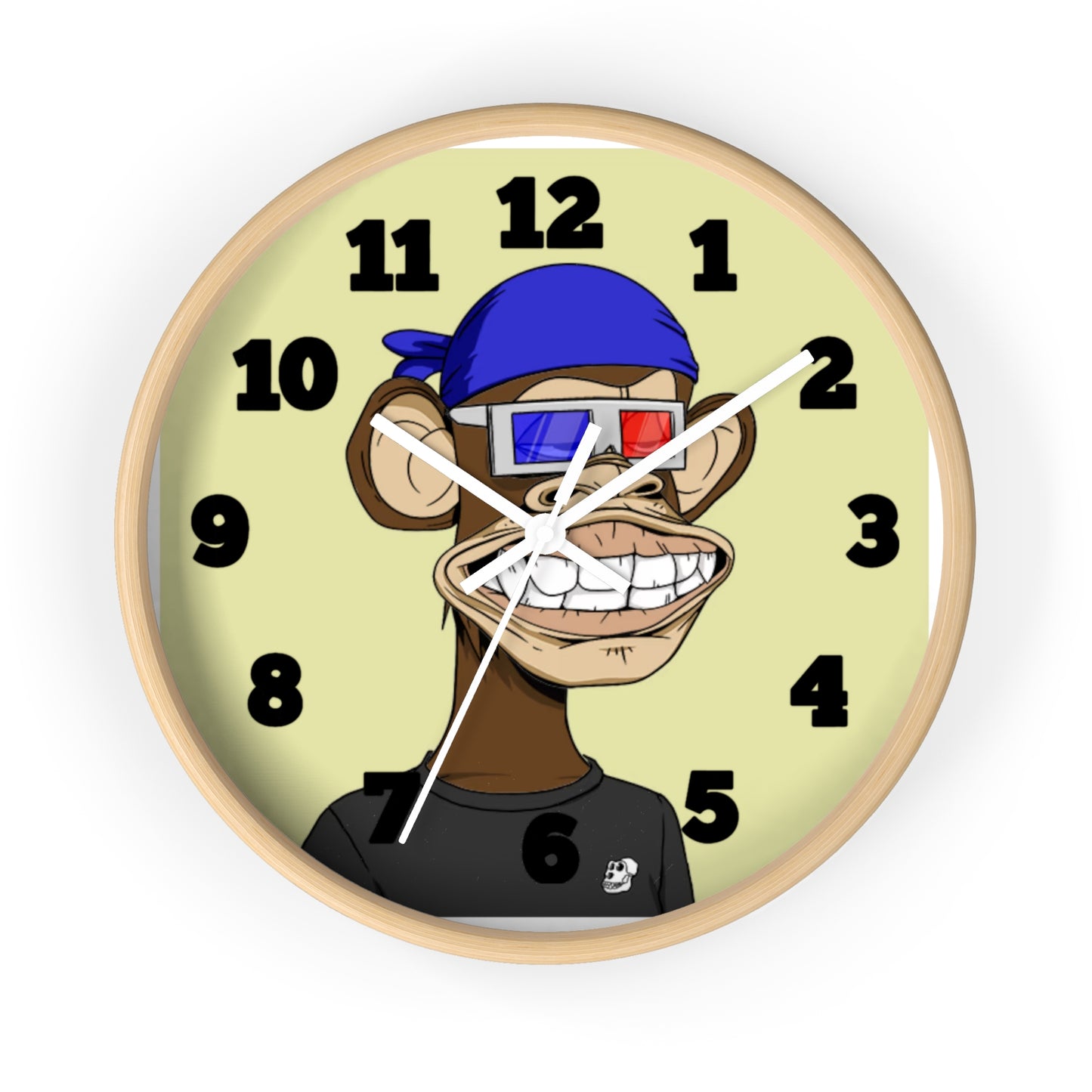 Fun & Quirky Wall Clock with Unique Design, Perfect for Home Decor, Gifts for Him, Funny Gift Ideas, Kids Room, Party Decorations