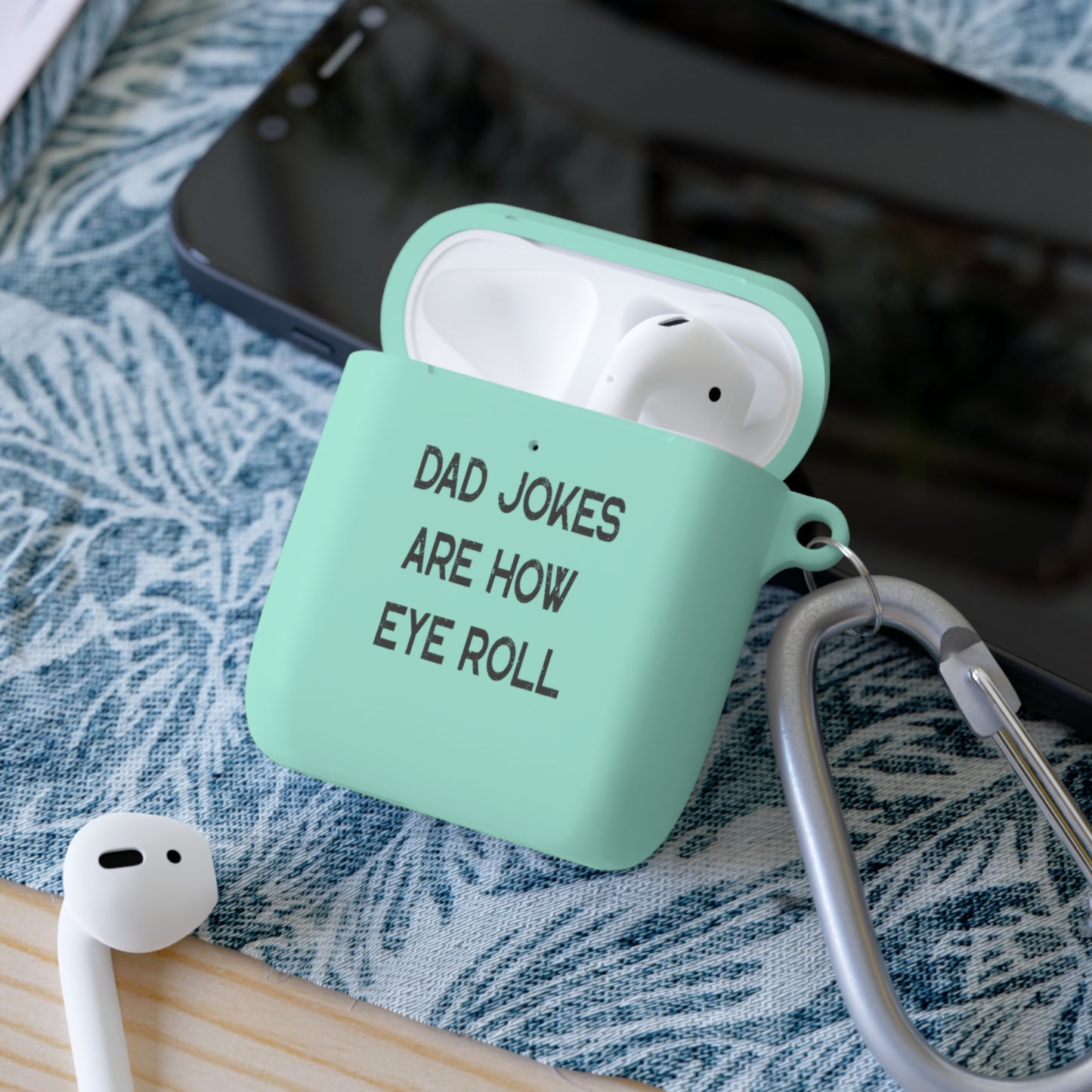 Funny Fathers Day Gift, Dad Jokes Are How Eye Roll, Funny Dad AirPods and AirPods Pro Case Cover, Dad To Be Gift, Dad Jokes, Father's Day