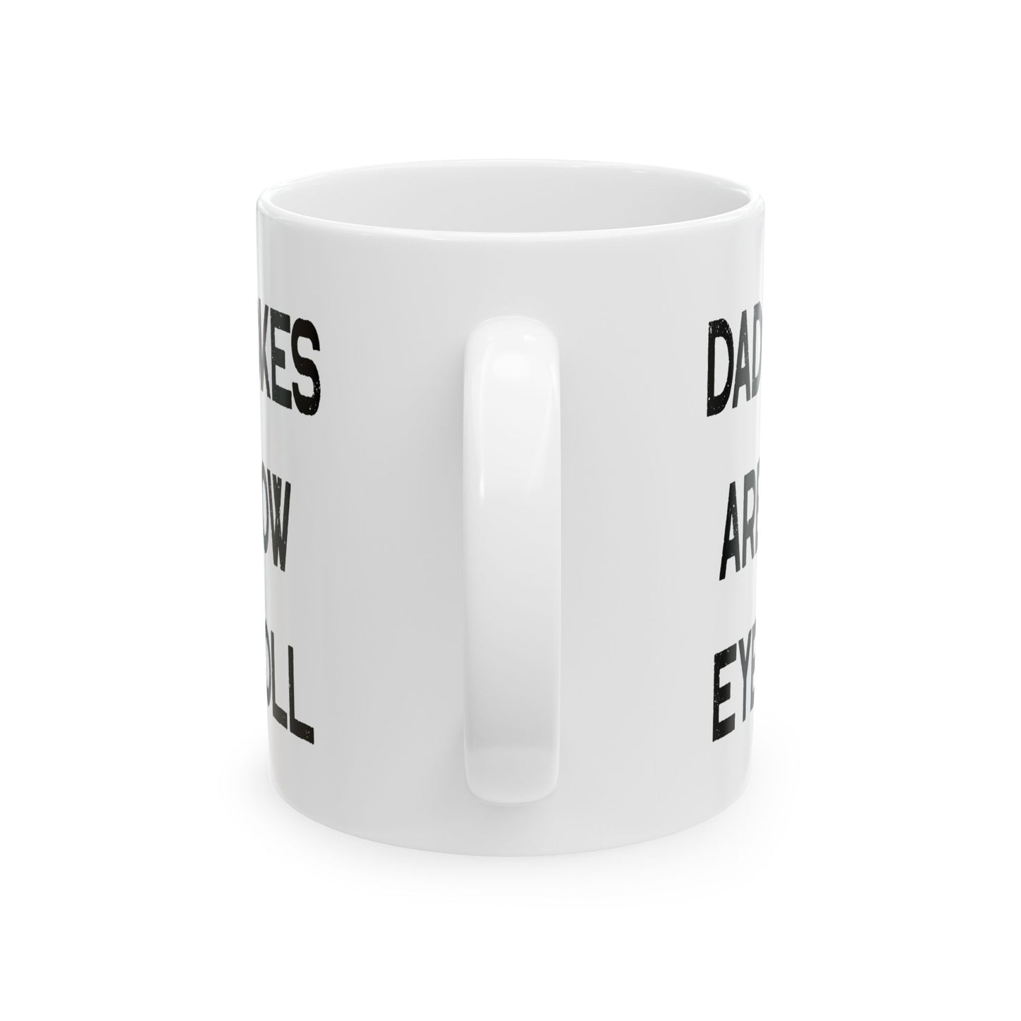Funny Fathers Day Gift, Dad Jokes Are How Eye Roll, Funny Dad Coffee Mug, Dad To Be Gift, Funny Coffee Mug For Dad