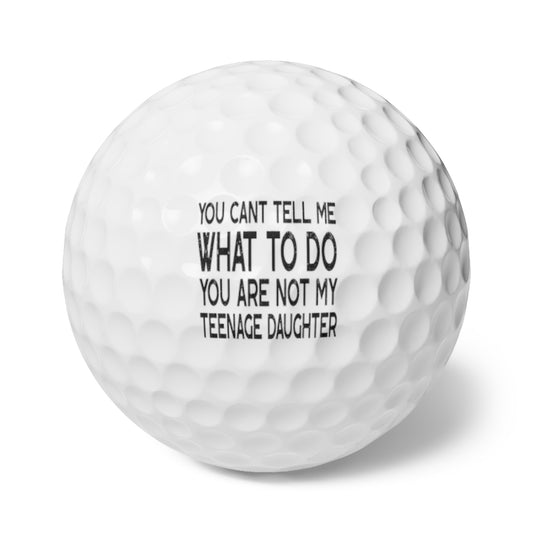 Humorous Golf Balls Set, Funny Gift for Golfers, Dad's Day Golf Accessories, Unique Golf Balls for Teenagers, Golf Gifts for Him