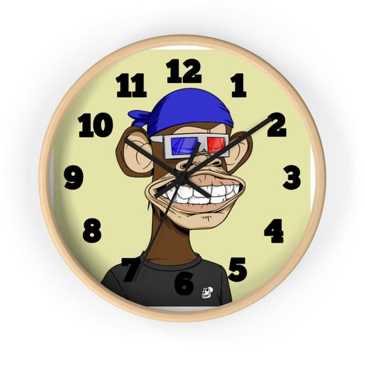Fun & Quirky Wall Clock with Unique Design, Perfect for Home Decor, Gifts for Him, Funny Gift Ideas, Kids Room, Party Decorations