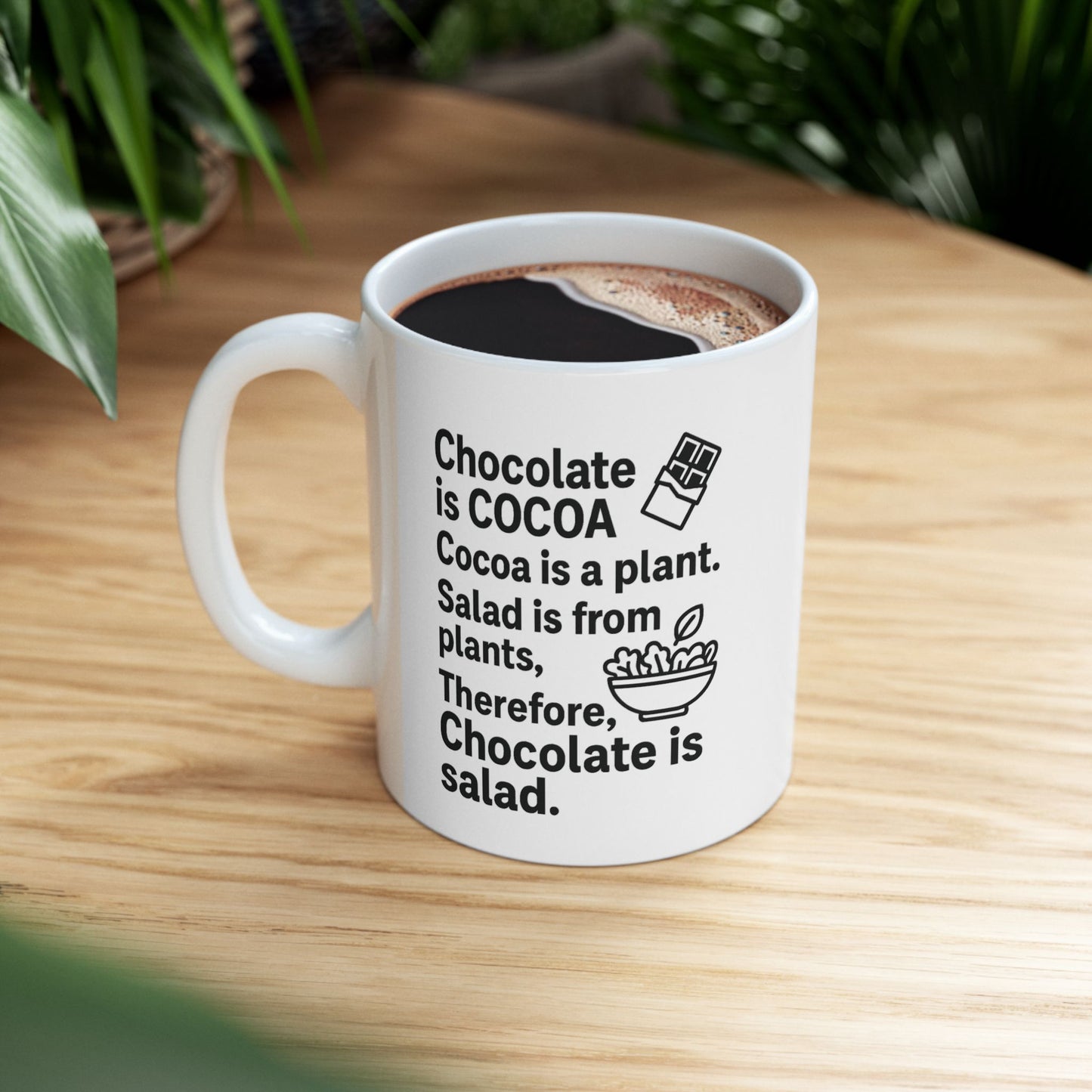 Chill Plant Lover Ceramic Mug - Perfect Gift for Gardeners, Coffee Enthusiasts, or Housewarming Celebrations, 11oz & 15oz Sizes