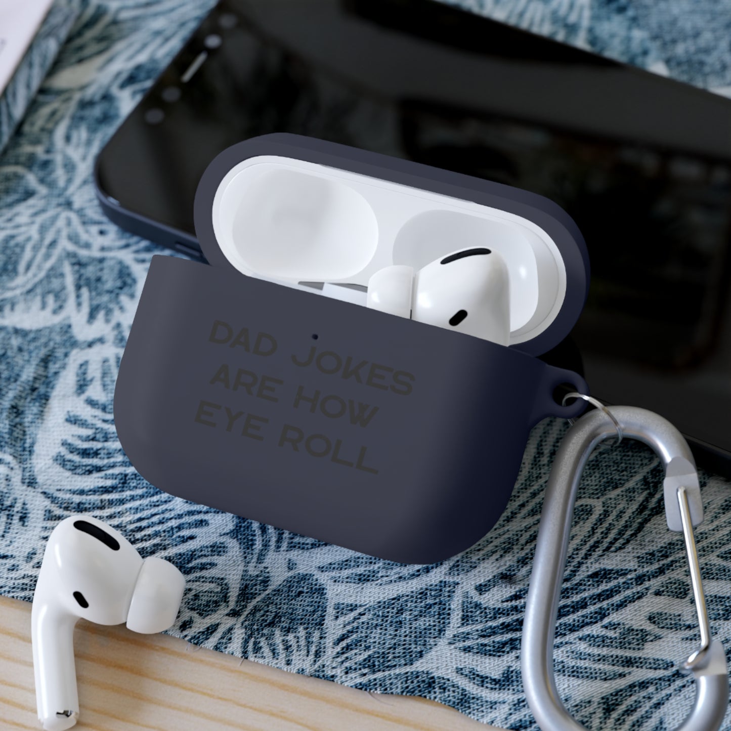 Funny Fathers Day Gift, Dad Jokes Are How Eye Roll, Funny Dad AirPods and AirPods Pro Case Cover, Dad To Be Gift, Dad Jokes, Father's Day