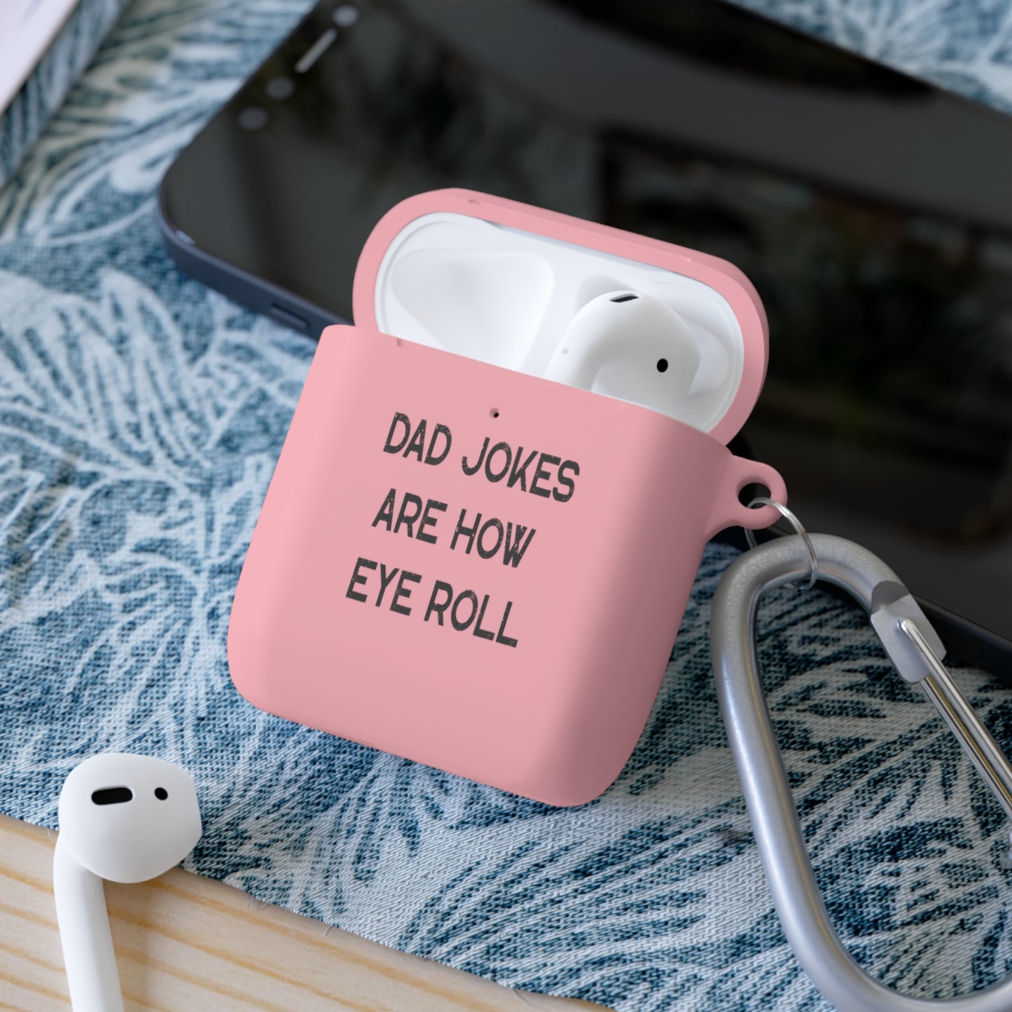 Funny Fathers Day Gift, Dad Jokes Are How Eye Roll, Funny Dad AirPods and AirPods Pro Case Cover, Dad To Be Gift, Dad Jokes, Father's Day