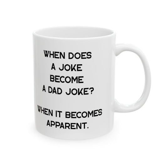 Funny Fathers Day Gift, Dad Jokes Are How Eye Roll, Funny Dad Coffee Mug, Dad To Be Gift, Funny Coffee Mug For Dad, Dad Jokes, Father Day