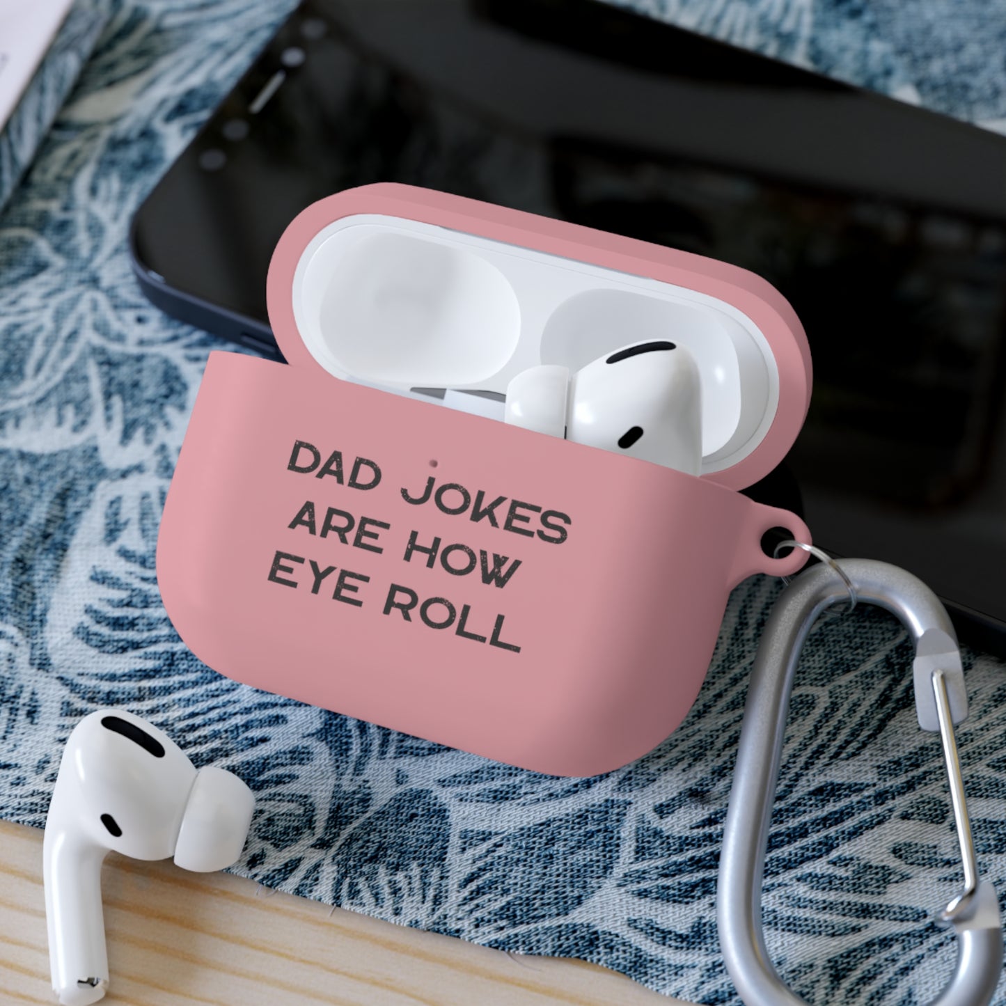 Funny Fathers Day Gift, Dad Jokes Are How Eye Roll, Funny Dad AirPods and AirPods Pro Case Cover, Dad To Be Gift, Dad Jokes, Father's Day